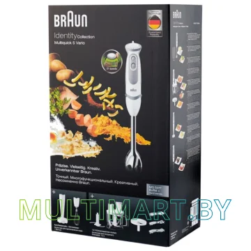 Погружной блендер Braun MultiQuick 5 (MQ5077WH Buffet) картинка 10